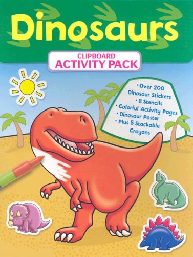 Clip Board Activity Kit: Dinosaurs: Coloring and Activity (9780756634773) by DK Publishing