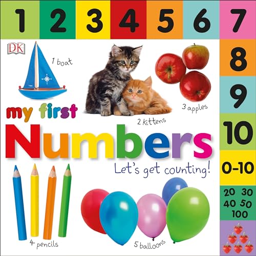 Beispielbild fr Tabbed Board Books: My First Numbers: Let's Get Counting! (My First Tabbed Board Book) zum Verkauf von SecondSale