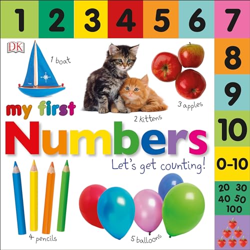 Imagen de archivo de Tabbed Board Books: My First Numbers: Let's Get Counting! (My First Tabbed Board Book) a la venta por Gulf Coast Books