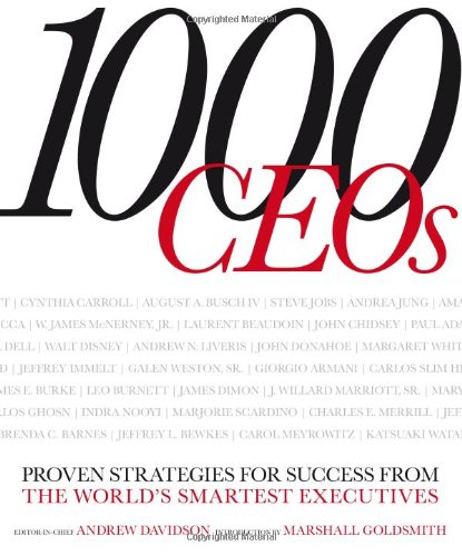 Beispielbild fr 1000 CEOs zum Verkauf von Better World Books