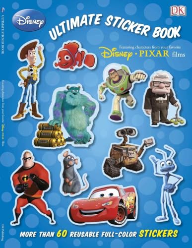 9780756655143: Ultimate Sticker Book: Disney Pixar: More Than 60 Reusable Full-Color Stickers