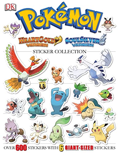 Pokemon HeartGold & SoulSilver Ultimate Sticker Book - BradyGames