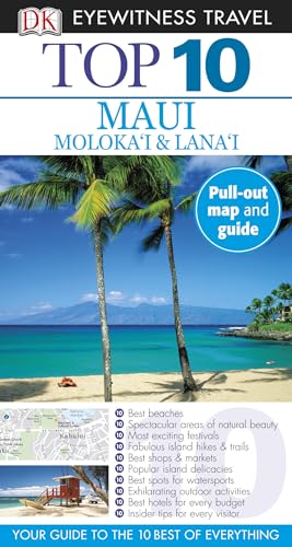 Stock image for Top 10 Maui, Molokai & Lanai (Eyewitness Top 10 Travel Guide) for sale by HPB-Emerald