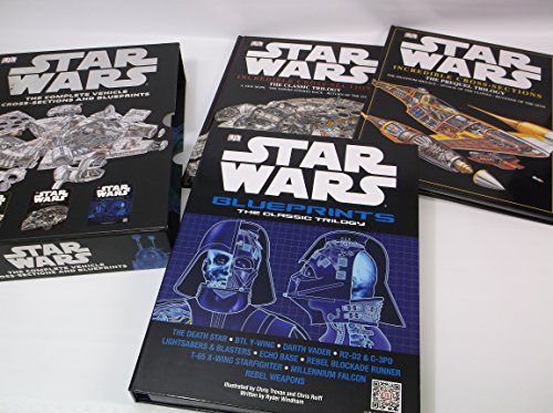 Imagen de archivo de STAR WARS: The Complete Vehicle Cross-Sections and Blueprints (2 Books + posters) a la venta por WorldofBooks