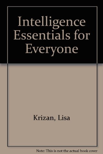 9780756700973: Intelligence Essentials for Everyone