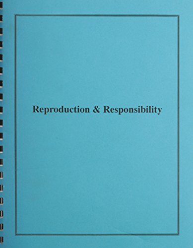 Stock image for Reproduction And Responsibility: The Regulation Of New Biotechnologies: A Report Of The President's Council On Biotechnologies: Pre-publication Version for sale by Affordable Collectibles