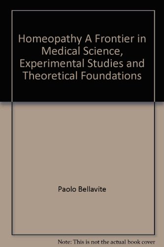 9780756758172: Homeopathy: A Frontier in Medical Science