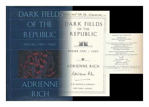 Dark Fields of the Republic: Poems 1991-1995 (9780756785260) by Rich, Adrienne Cecile