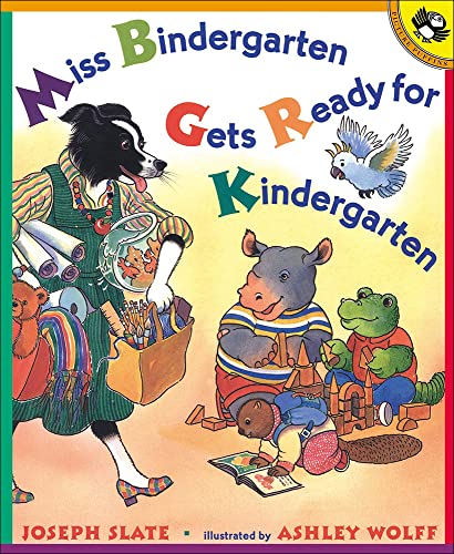 Stock image for Miss Bindergarten Gets Ready for Kindergarten (Miss Bindergarten Books (Pb)) for sale by Wizard Books