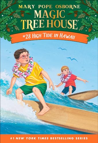 Imagen de archivo de High Tide in Hawaii (Magic Tree House, Band 28) [Library Binding] Osborne, Mary Pope; Murdocca, Salvatore and Murdocca a la venta por BennettBooksLtd