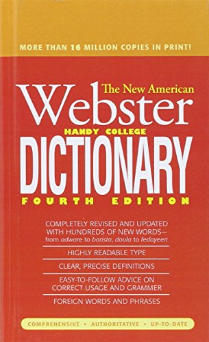 9780756972271: The New American Webster Handy College Dictionary, Fourth Edition