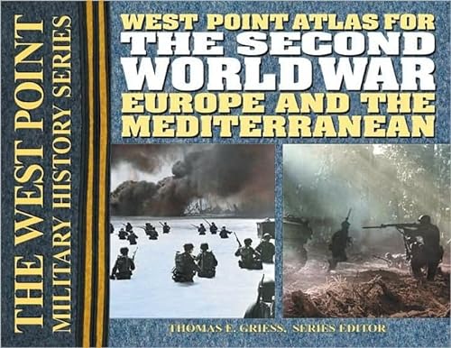 Imagen de archivo de The Second World War Europe and the Mediterranean Atlas a la venta por KULTURAs books