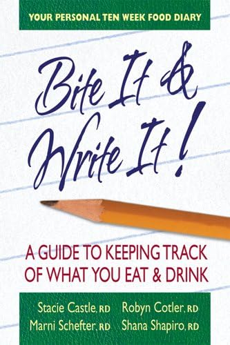 BITE IT & WRITE IT! A Guide To Keeping Track Of What You Eat & Drink