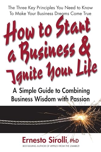 Stock image for How to Start a Business and Ignite Your Life : A Simple Guide to Combining Business Wisdom with Passion for sale by Better World Books