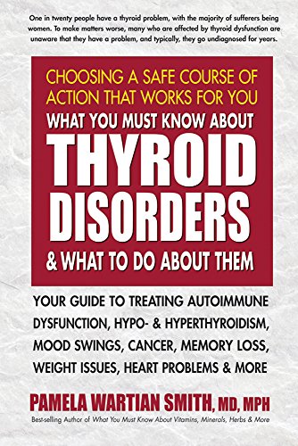 Beispielbild fr What You Must Know about Thyroid Disorders and What to Do about Them : Your Guide to Treating Autoimmune Dysfunction, Hypo- and Hyperthyroidism, Mood Swings, Cancer, Memory Loss, Weight Issues, Heart Problems and More zum Verkauf von Better World Books