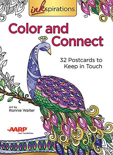 Beispielbild fr Inkspirations Color and Connect: 32 Postcards to Keep in Touch zum Verkauf von HPB-Movies
