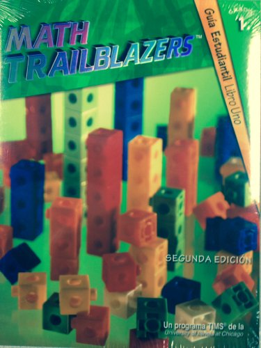 Imagen de archivo de Math Trailblazers Guía Estudiantil - Grado - Libro Uno & Libro Dos a la venta por Nationwide_Text