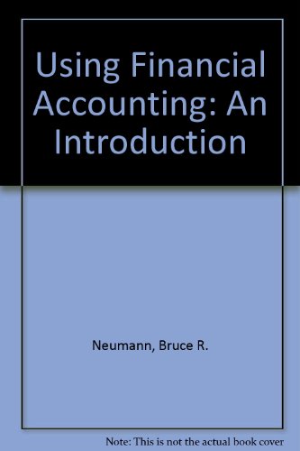 Stock image for Using Financial Accounting: An Introduction for sale by Buyback Express