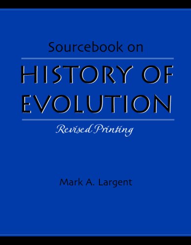 Beispielbild fr Sourcebook on History of Evolution zum Verkauf von Better World Books