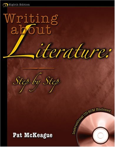 Imagen de archivo de WRITING ABOUT LITERATURE: STEP BY STEP W/ CD a la venta por HPB-Red