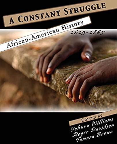 Stock image for A Constant Struggle: African American History 1619-1865 for sale by ThriftBooks-Atlanta