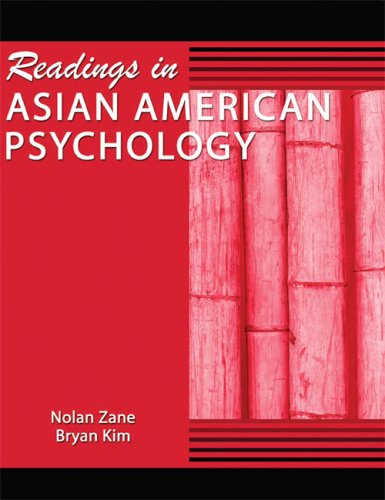 Stock image for Readings in Asian American Psychology for sale by HPB-Red