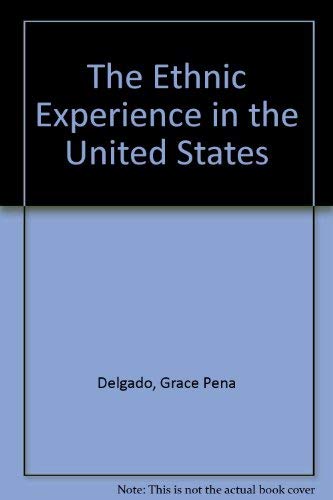 Stock image for THE ETHNIC EXPERIENCE IN THE UNITED STATES for sale by HPB-Red