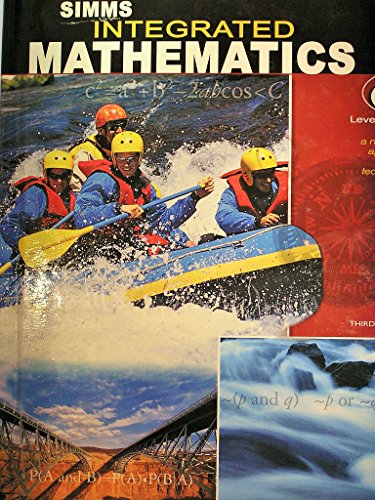 Imagen de archivo de Simms Integrated Mathematics, Level 3: A Modeling Approach Using Technology ; 9780757520334 ; 0757520332 a la venta por APlus Textbooks