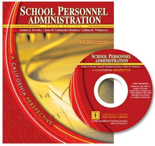 Beispielbild fr School Personnel Administration: A California Perspective zum Verkauf von SecondSale