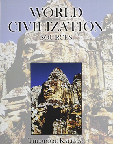 Imagen de archivo de World Civilization Sources a la venta por Books of the Smoky Mountains