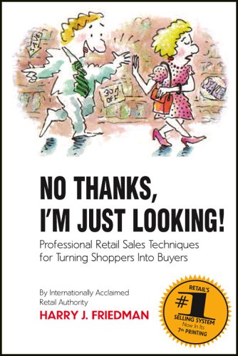 9780757522390: Title: NO THANKS IM JUST LOOKING PROFESSIONAL RETAIL SALE