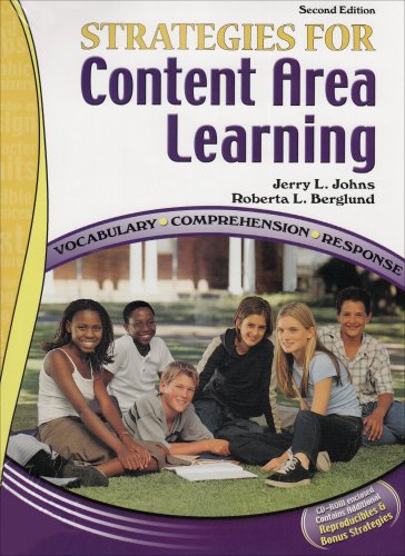 Stock image for STRATEGIES FOR CONTENT AREA LEARNING: VOCABULARY*COMPREHENSION*RESPONSE W/ CD ROM for sale by Wonder Book