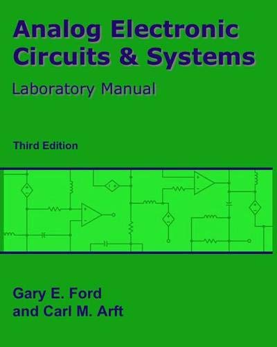 9780757529412: Analog Electronic Circuits and Systems: Laboratory Manual