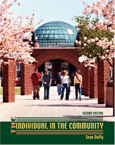 THE INDIVIDUAL IN THE COMMUNITY (9780757531750) by DUFFY