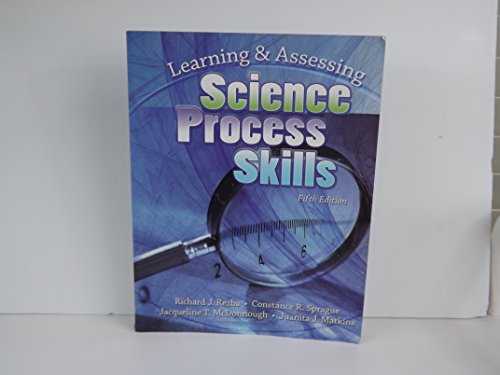 Imagen de archivo de Learning And Assessing Science Process Skills a la venta por Books of the Smoky Mountains