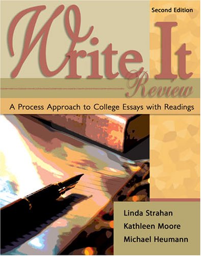 9780757539305: Write It Review: A Process Approach to College Essays with Readings