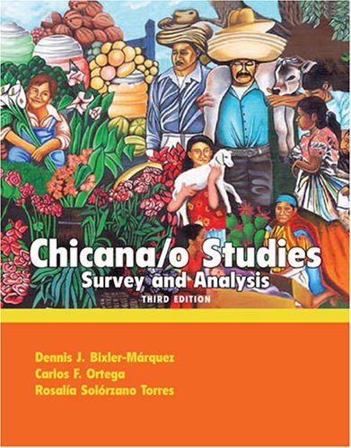 Beispielbild fr Chicano Studies Survey and Analysis zum Verkauf von Ann Becker