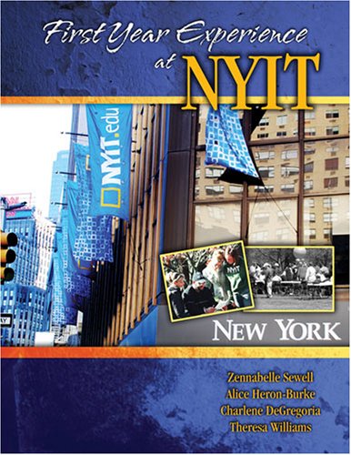 First Year Experience at NYIT (9780757542022) by Sewell