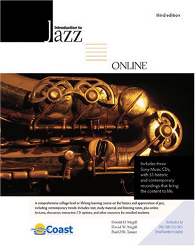 INTRODUCTION TO JAZZ ONLINE PACK W/ 3 CD SET (9780757545528) by Coast Learning Systems