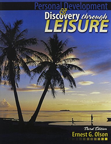 Stock image for Personal Development And Discovery Through Leisure with / CD ROM for sale by HPB Inc.