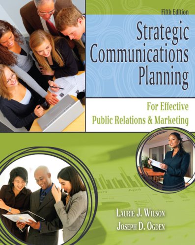 Beispielbild fr Strategic Communications Planning for Effective Public Relations and Marketing zum Verkauf von Wonder Book