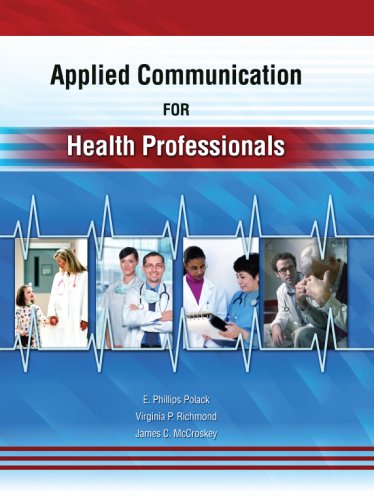 Stock image for Applied Communication for Health Professionals for sale by -OnTimeBooks-
