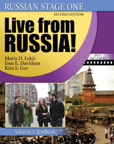9780757552014: Russian Stage One: Live from Russia: Volume 1 (Russian in Stages)