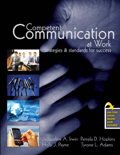 Beispielbild fr Competent Communication at Work: Strategies and Standards for Success zum Verkauf von HPB-Red