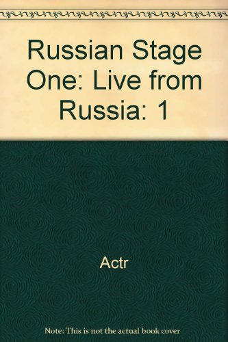 Stock image for Russian Stage One: Live from Russia, Volume 1 DVD for sale by BookHolders