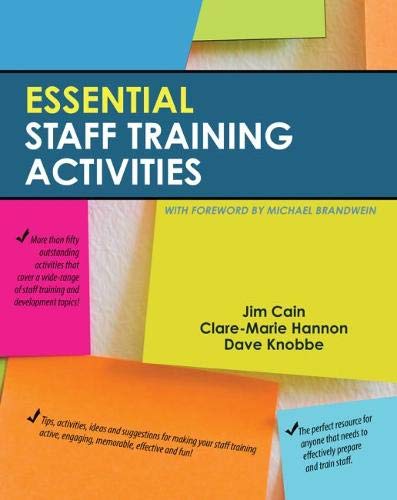 Imagen de archivo de Essential Staff Training Activities a la venta por Zoom Books Company