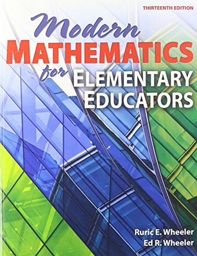 Imagen de archivo de Modern Mathematics for Elementary Educators a la venta por Better World Books
