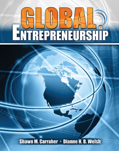 Beispielbild fr Global Entrepreneurship zum Verkauf von Better World Books