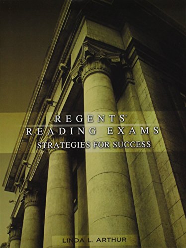 Stock image for Strategies for Success : Regents' Reading Exams for sale by Better World Books