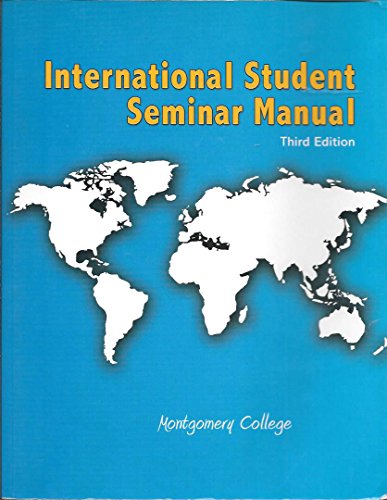 9780757565946: International Student Seminar Manual